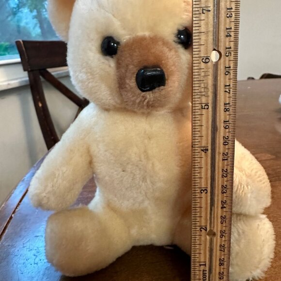 Dakin Wind Up Musical Bear Plush Vintage 1977 Teddy Cream Beige Lullaby 8" - Picture 6 of 8